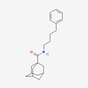 N-(4-phenylbutyl)-1-adamantanecarboxamide