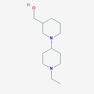 [1-(1-Ethylpiperidin-4-yl)piperidin-3-yl]methanol