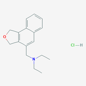 N-(1,3-dihydrobenzo[e][2]benzofuran-4-ylmethyl)-N-ethylethanamine;hydrochloride