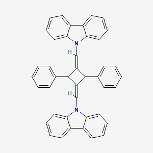 9,9'-[(2,4-diphenyl-1,3-cyclobutanediylidene)dimethylylidene]bis-9H-carbazole