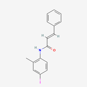 N-(4-iodo-2-methylphenyl)-3-phenylacrylamide