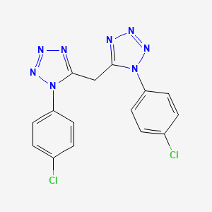 5,5'-methylenebis[1-(4-chlorophenyl)-1H-tetrazole]