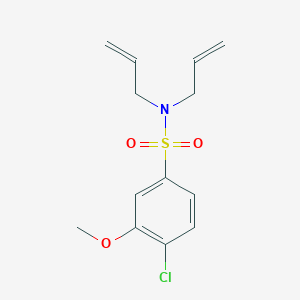 N,N-diallyl-4-chloro-3-methoxybenzenesulfonamide