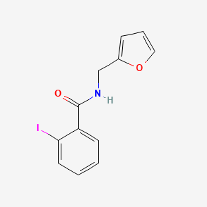 N-(2-furylmethyl)-2-iodobenzamide