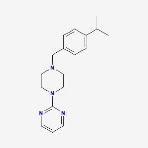 2-[4-(4-isopropylbenzyl)-1-piperazinyl]pyrimidine