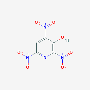 2,4,6-trinitro-3-pyridinol