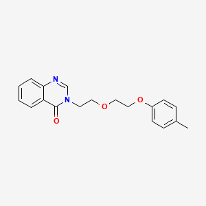 3-{2-[2-(4-methylphenoxy)ethoxy]ethyl}-4(3H)-quinazolinone