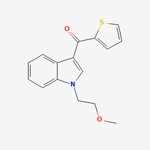 [1-(2-methoxyethyl)-1H-indol-3-yl](2-thienyl)methanone