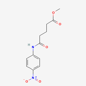 methyl 5-[(4-nitrophenyl)amino]-5-oxopentanoate