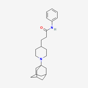 3-[1-(1-adamantyl)-4-piperidinyl]-N-phenylpropanamide