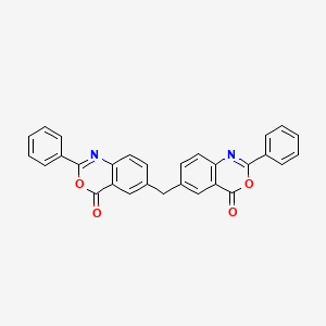 6,6'-methylenebis(2-phenyl-4H-3,1-benzoxazin-4-one)