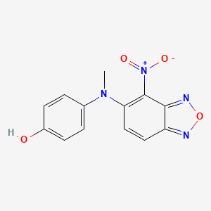 4-[methyl(4-nitro-2,1,3-benzoxadiazol-5-yl)amino]phenol