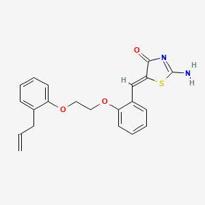 5-{2-[2-(2-allylphenoxy)ethoxy]benzylidene}-2-imino-1,3-thiazolidin-4-one