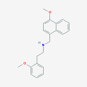 N-[(4-methoxy-1-naphthyl)methyl]-2-(2-methoxyphenyl)ethanamine