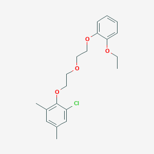 1-Chloro-2-[2-[2-(2-ethoxyphenoxy)ethoxy]ethoxy]-3,5-dimethylbenzene