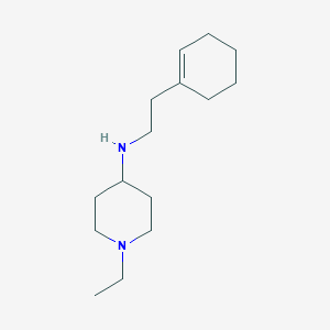 N-[2-(cyclohexen-1-yl)ethyl]-1-ethylpiperidin-4-amine