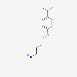 N-(tert-butyl)-4-(4-isopropylphenoxy)-1-butanamine