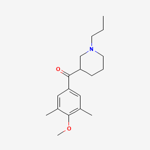 (4-methoxy-3,5-dimethylphenyl)(1-propyl-3-piperidinyl)methanone