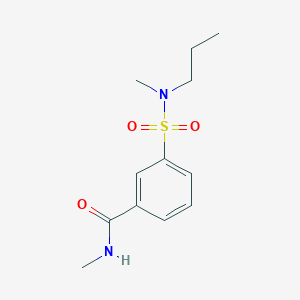 N-methyl-3-{[methyl(propyl)amino]sulfonyl}benzamide