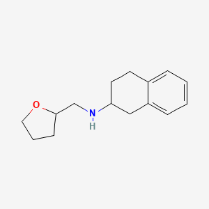 (tetrahydro-2-furanylmethyl)1,2,3,4-tetrahydro-2-naphthalenylamine