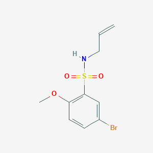 N-allyl-5-bromo-2-methoxybenzenesulfonamide