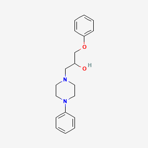 1-phenoxy-3-(4-phenyl-1-piperazinyl)-2-propanol