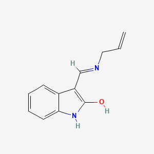 3-[(allylamino)methylene]-1,3-dihydro-2H-indol-2-one