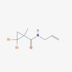 N-allyl-2,2-dibromo-1-methylcyclopropanecarboxamide