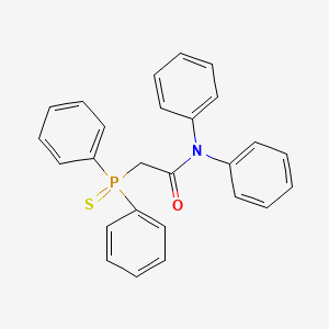 2-(diphenylphosphorothioyl)-N,N-diphenylacetamide