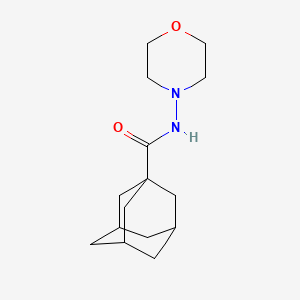 molecular formula C15H24N2O2 B5080054 N-4-morpholinyl-1-adamantanecarboxamide 