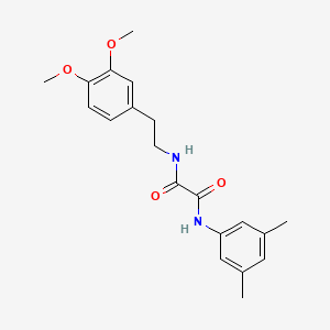 N-[2-(3,4-dimethoxyphenyl)ethyl]-N'-(3,5-dimethylphenyl)ethanediamide