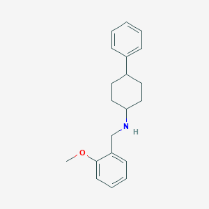 (2-methoxybenzyl)(4-phenylcyclohexyl)amine