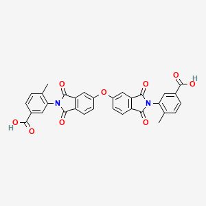 3,3'-[oxybis(1,3-dioxo-1,3-dihydro-2H-isoindole-5,2-diyl)]bis(4-methylbenzoic acid)