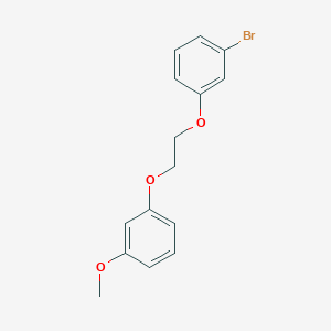 1-bromo-3-[2-(3-methoxyphenoxy)ethoxy]benzene