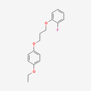 1-[3-(4-ethoxyphenoxy)propoxy]-2-fluorobenzene