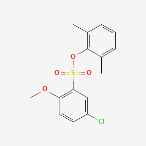 2,6-dimethylphenyl 5-chloro-2-methoxybenzenesulfonate