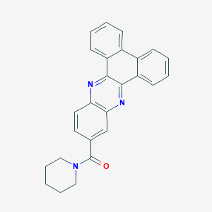 Phenanthro[9,10-b]quinoxalin-11-yl(piperidin-1-yl)methanone