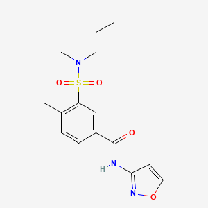 N-3-isoxazolyl-4-methyl-3-{[methyl(propyl)amino]sulfonyl}benzamide