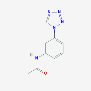 molecular formula C9H9N5O B508116 N-[3-(1H-四唑-1-基)苯基]乙酰胺 CAS No. 148866-34-6