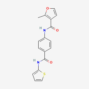 2-methyl-N-{4-[(2-thienylamino)carbonyl]phenyl}-3-furamide