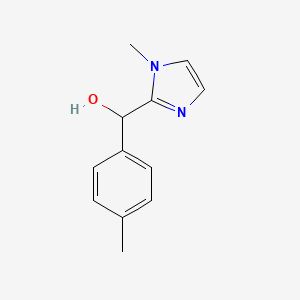 (1-methyl-1H-imidazol-2-yl)(4-methylphenyl)methanol