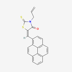 3-allyl-5-(1-pyrenylmethylene)-2-thioxo-1,3-thiazolidin-4-one