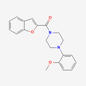 1-benzofuran-2-yl[4-(2-methoxyphenyl)piperazin-1-yl]methanone