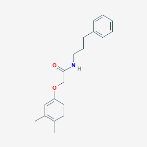 2-(3,4-dimethylphenoxy)-N-(3-phenylpropyl)acetamide