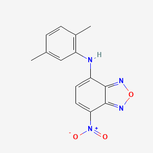 N-(2,5-dimethylphenyl)-7-nitro-2,1,3-benzoxadiazol-4-amine