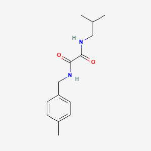 N-(4-methylbenzyl)-N'-(2-methylpropyl)ethanediamide