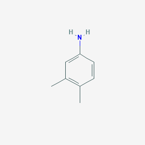 molecular formula C8H11N<br>(CH3)2C6H3NH2<br>C8H11N B050824 3,4-二甲基苯胺 CAS No. 95-64-7