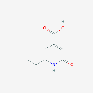 B050826 6-Ethyl-2-oxo-1,2-dihydropyridine-4-carboxylic acid CAS No. 54881-17-3