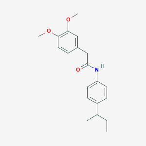 N-(4-sec-butylphenyl)-2-(3,4-dimethoxyphenyl)acetamide