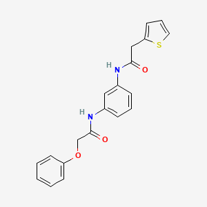 2-phenoxy-N-{3-[(2-thienylacetyl)amino]phenyl}acetamide